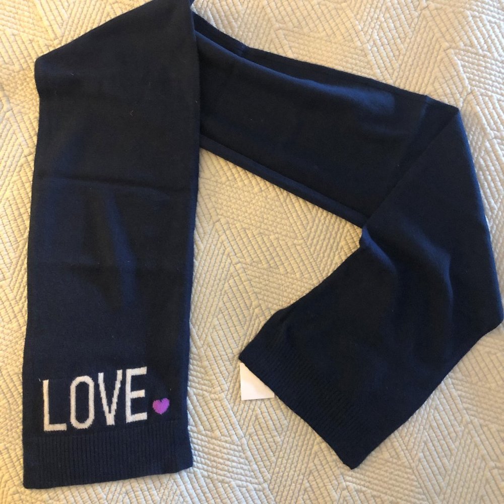 J. Crew (Crewcuts) "Love" Knit Scarf